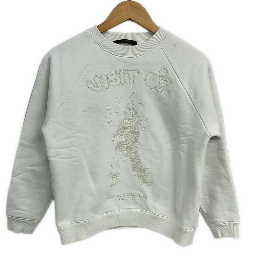 Louis Vuitton White Men's Sweatshirt #326975L62B